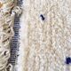 Beni ouarain carpet with blue polka dots 117x157cm