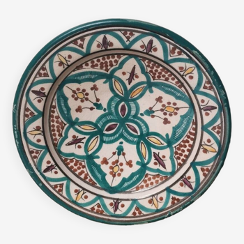 Vintage oriental ceramic plate safi style