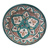 Assiette vintage céramique orientale style safi
