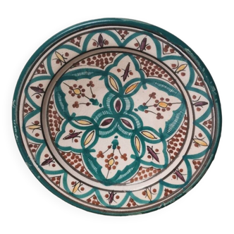 Vintage oriental ceramic plate safi style