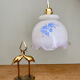 Vintage opaline lampshade pendant