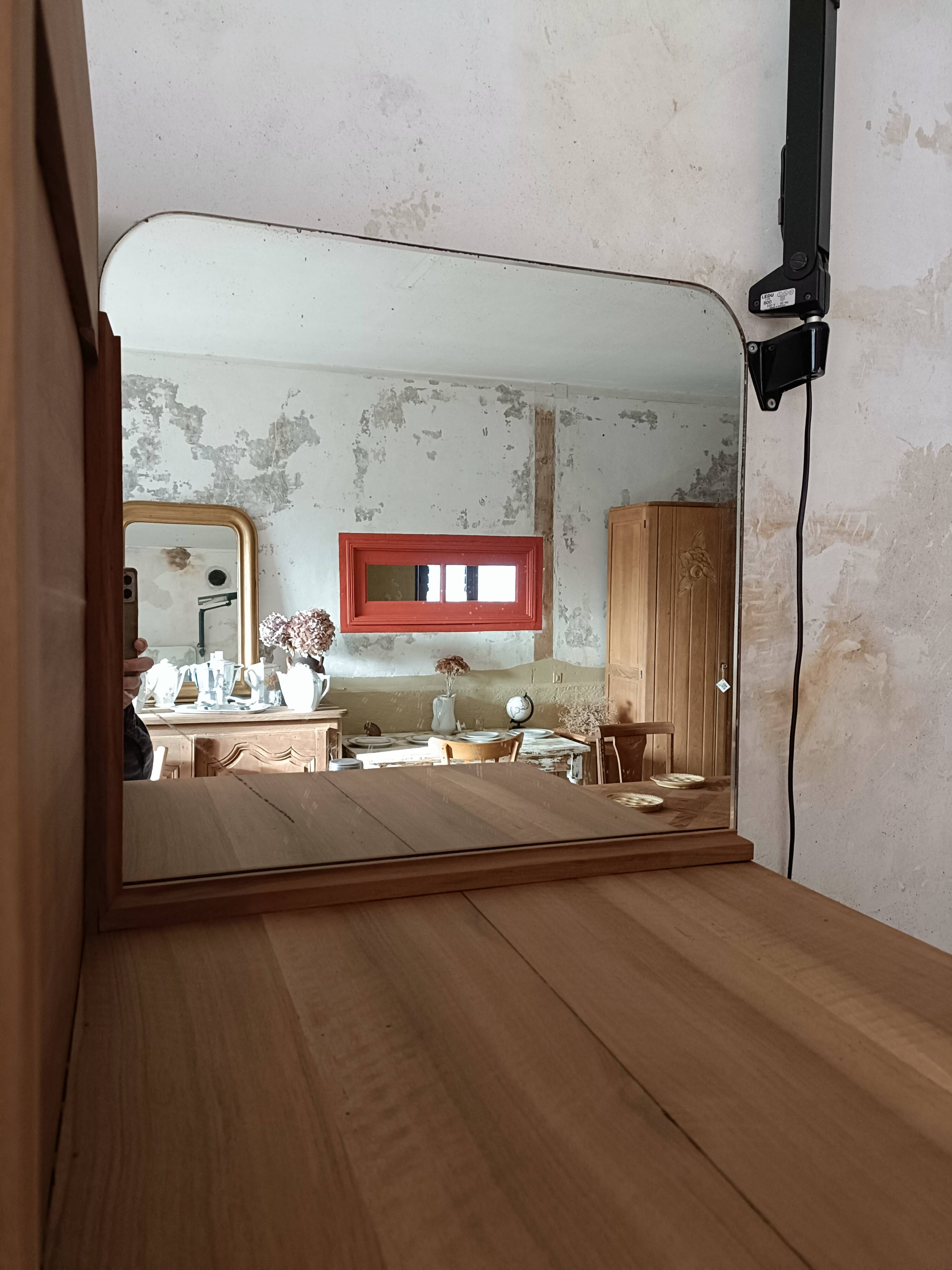 Renovated asymmetrical Art Deco wardrobe/cupboard