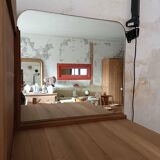 Renovated asymmetrical Art Deco wardrobe/cupboard