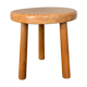 Table d’appoint moderne du milieu du siècle ou tabouret en chêne, années 1960
