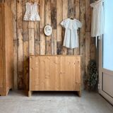 Parisian pine sideboard (renovated)