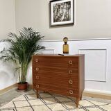 Vintage chest of drawers bobbin feet