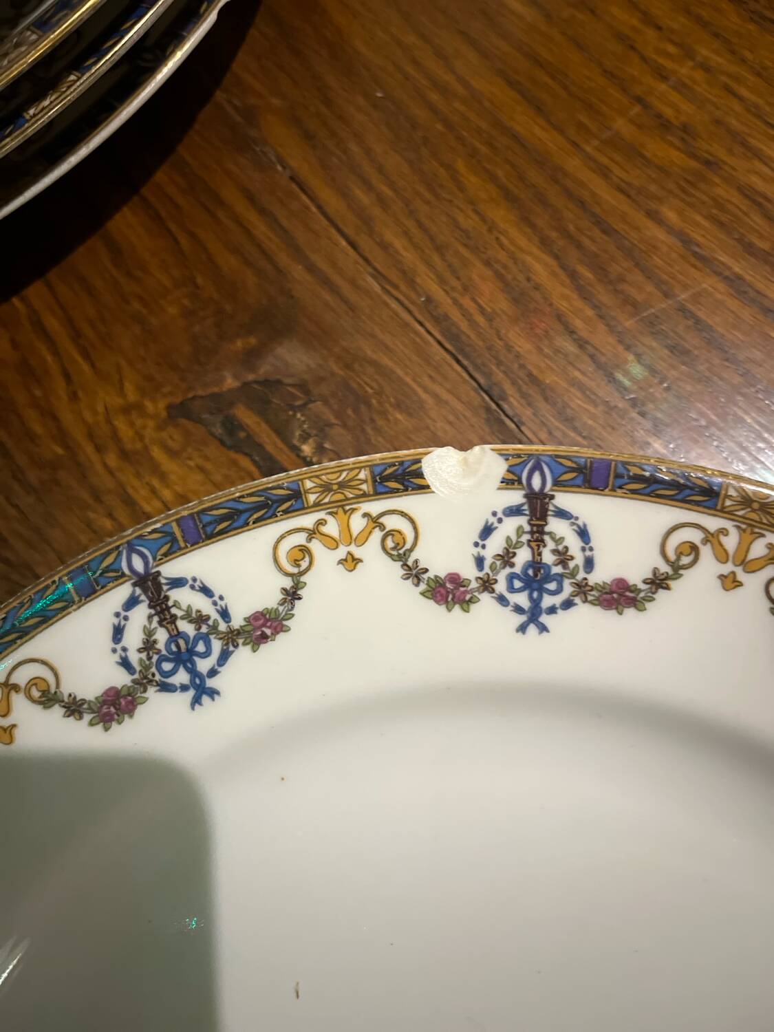 Limoges porcelain tableware set