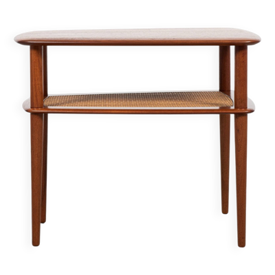 Table d'Appoint Danoise Mid-Century en Teck par Peter Hvidt & Orla Mølgaard-Nielsen