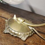 Desk lamp art deco glass Clichy