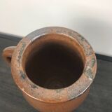 Pot/pichet En Grès Vintage Marron