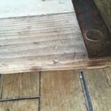 Industrial coffee table