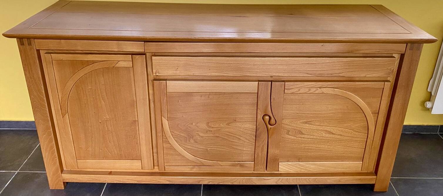 Solid oak chest of drawers desmarchelier
