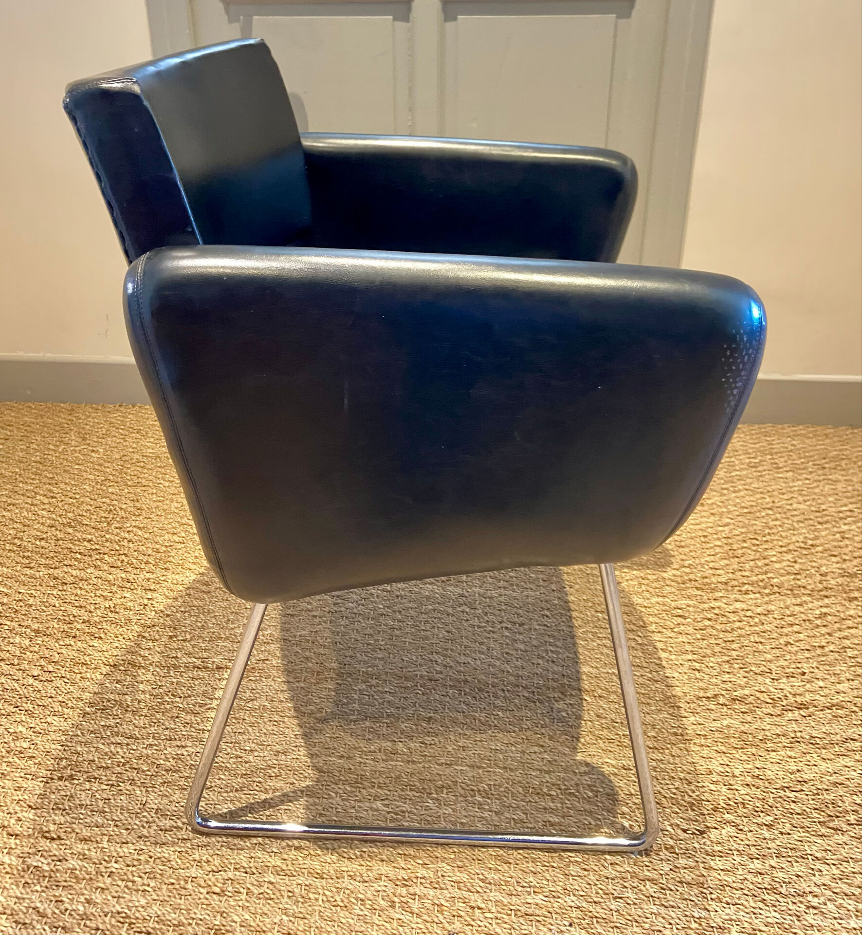 Armchair attributed to Joseph-André Motte for Steiner, 1960s.