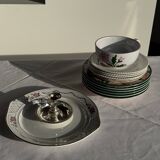 Large earthenware cup with pink trim and pink flower pattern H7 D15