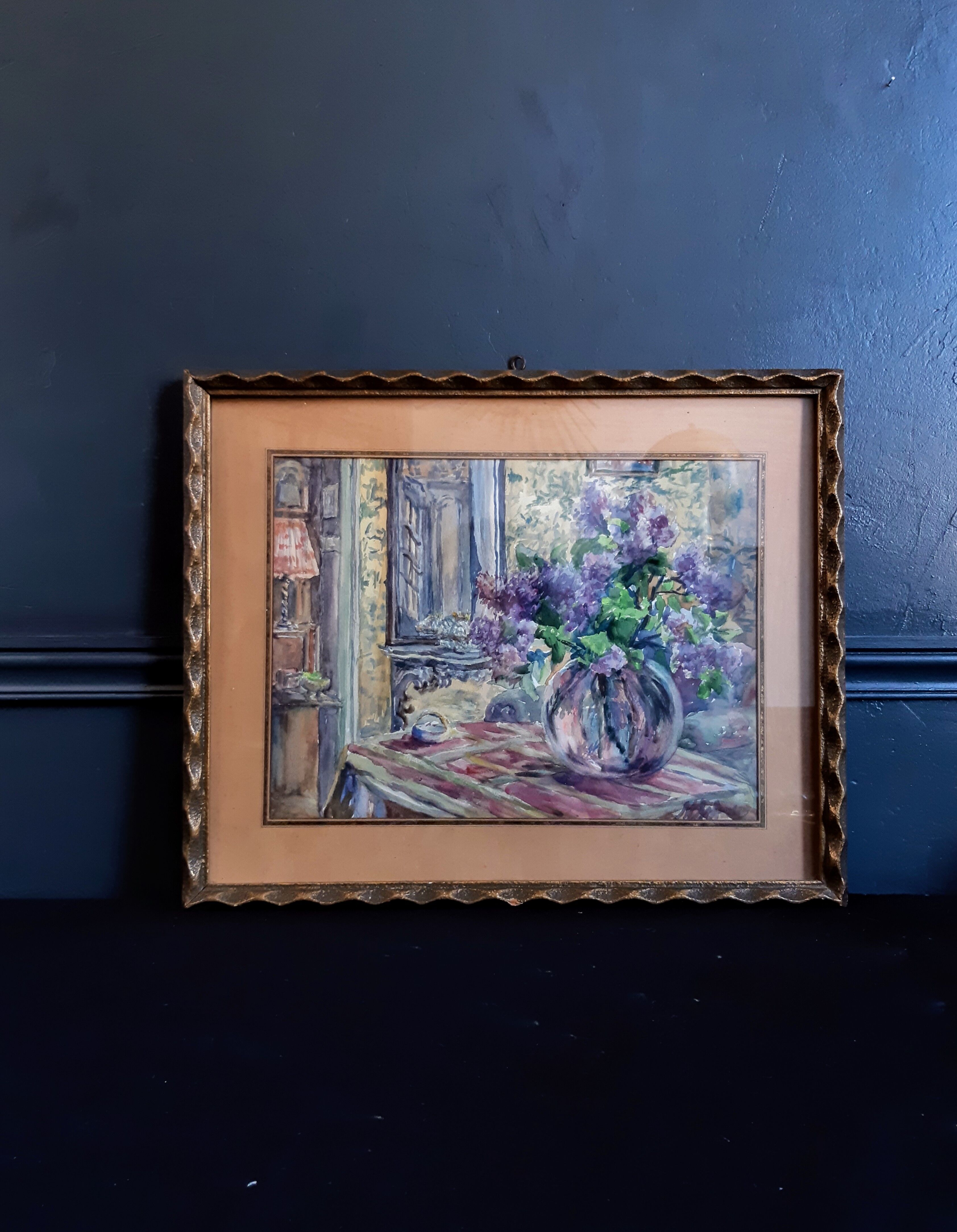 Tableau représentation d'un bouquet
