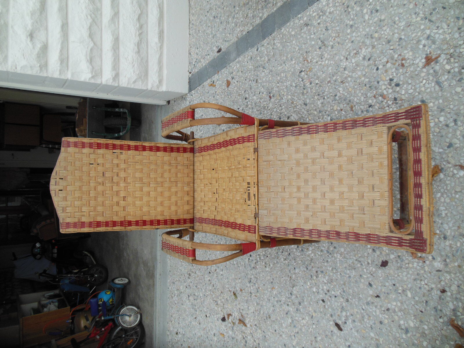 Chair deck chair rattan