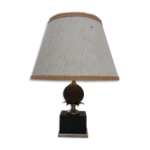 Lampe décor laiton design