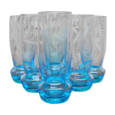 Service de 6 verres à eau en cristal
