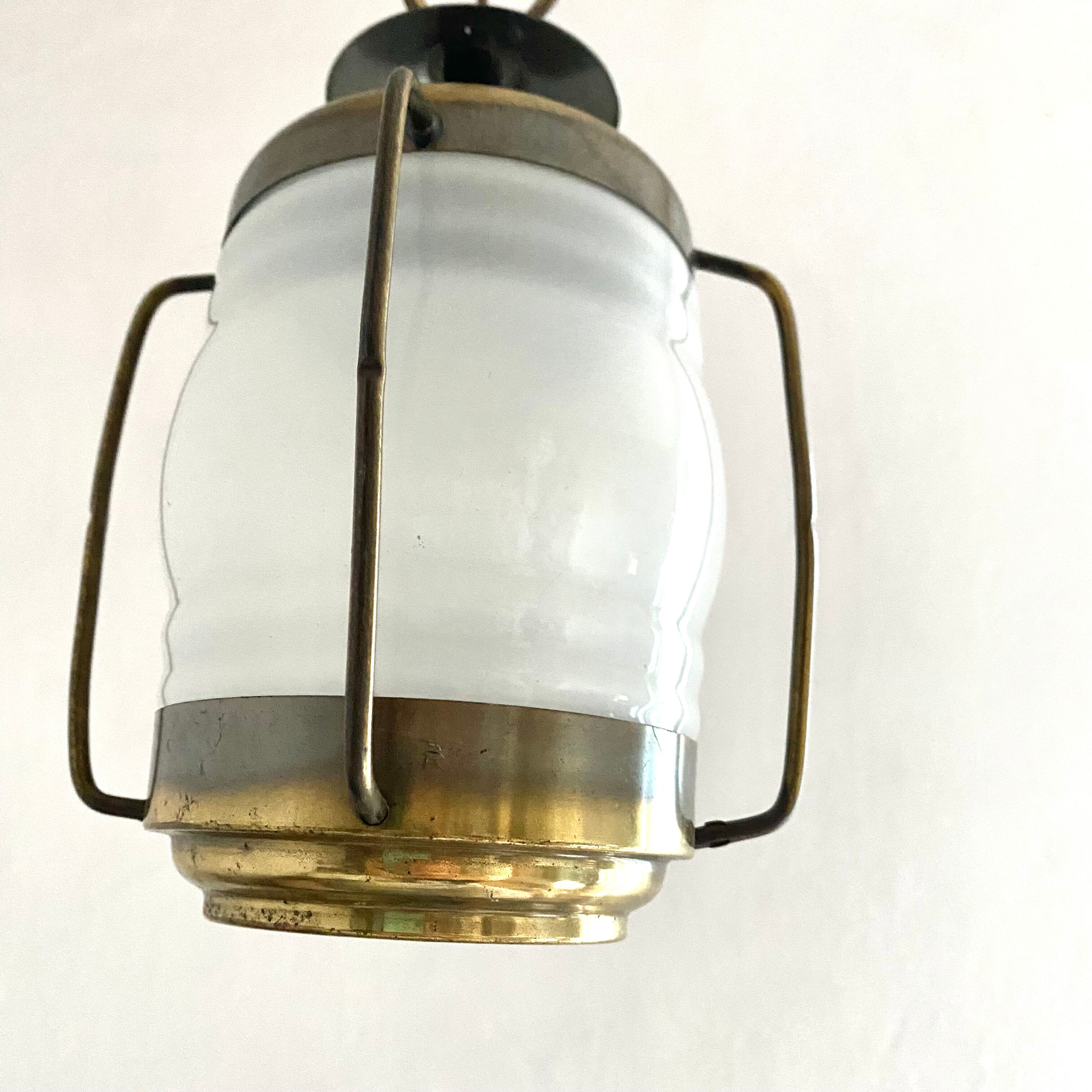 Vintage Marine Lantern Pendant Lamp