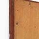 Set consisting of mid-century teak wall mirror and shelf / Danish modern design / 1960s