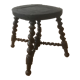 Tabouret Napoleon III noir