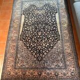 Large blue Persian carpet