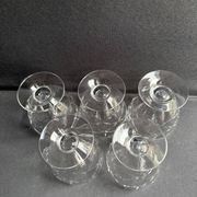 5 Water glasses – Daum Nancy France