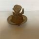 Brass angel candle holder