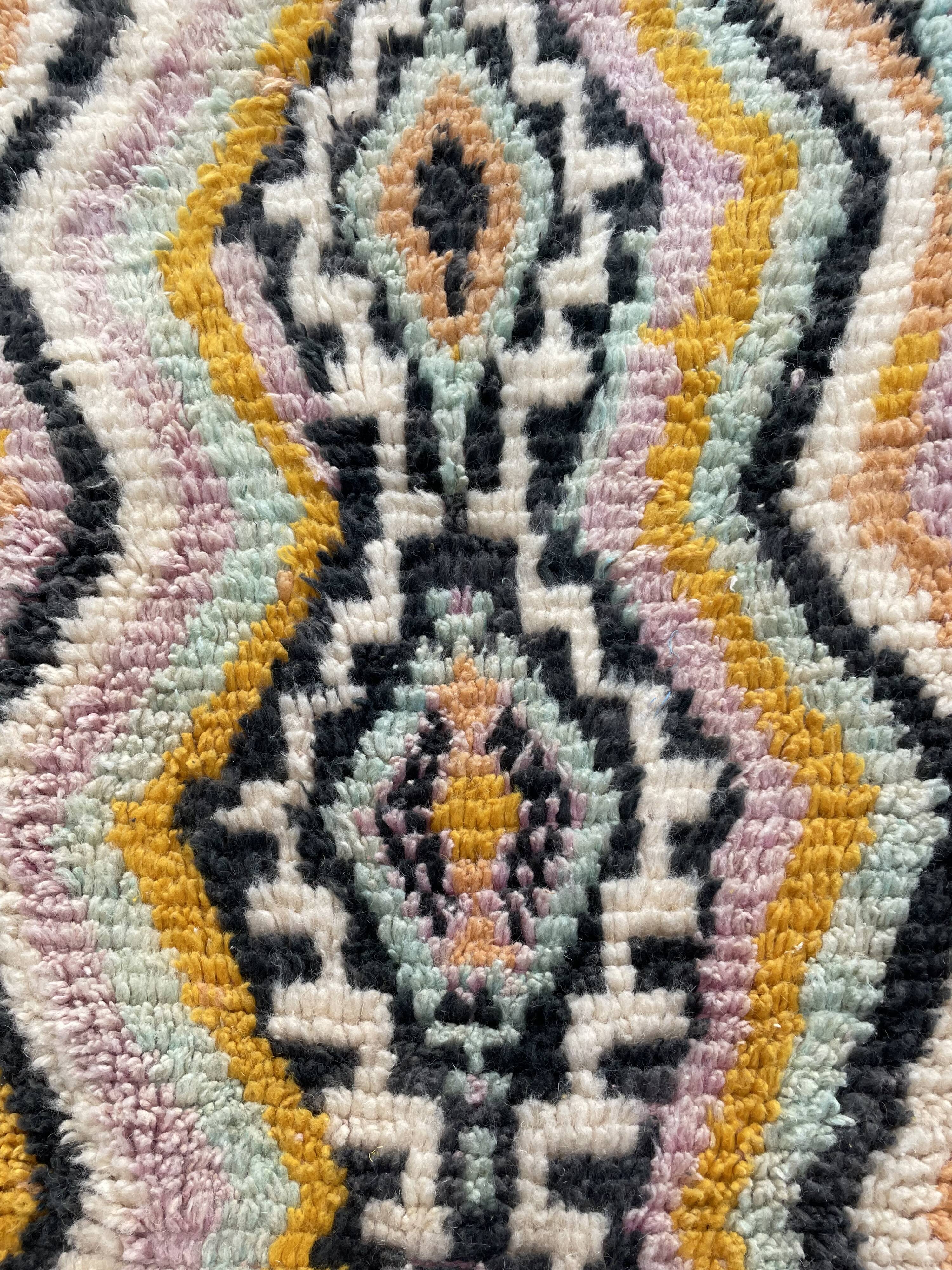 Moroccan Berber carpet Boujaad corridor