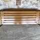 Scandinavian teak coffee table in the 70s