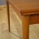 Vintage Scandinavian Teak Table 1960