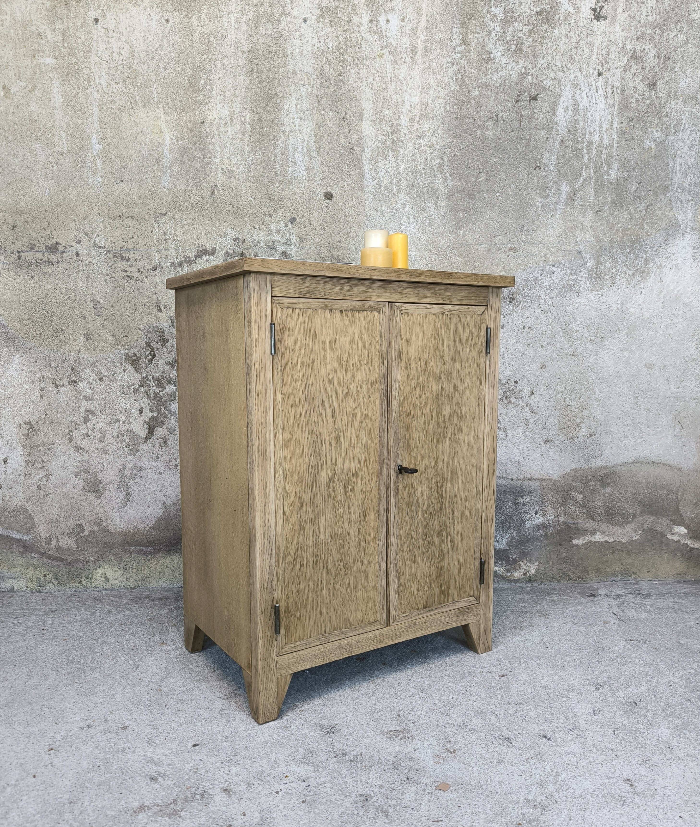 Small vintage two-door sideboard