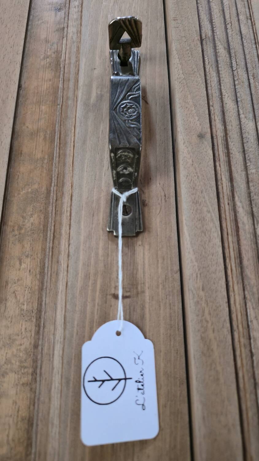 Large Art Deco oak wardrobe, restored