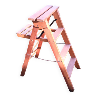 Wooden stepladder
