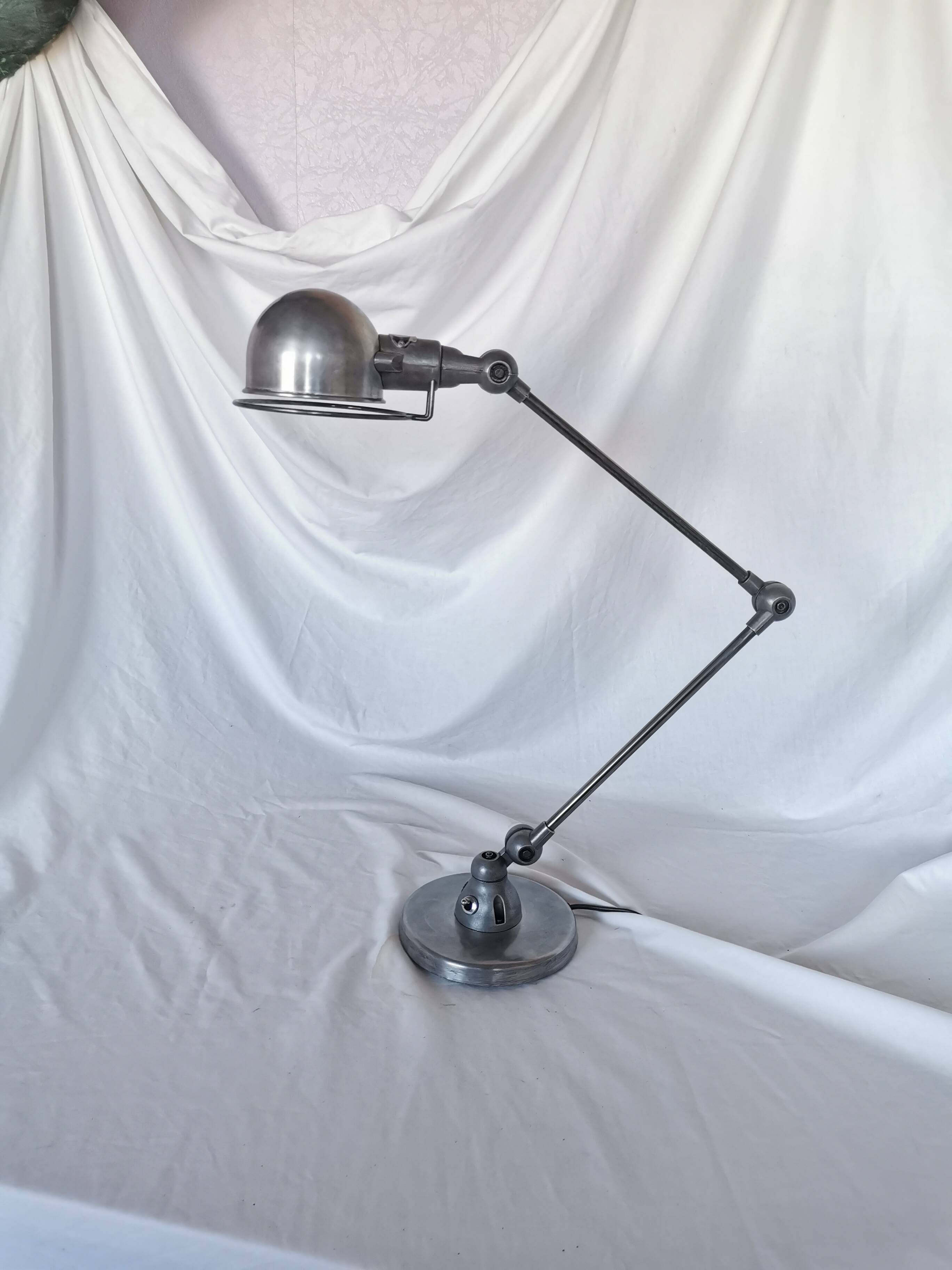 Jieldé SI333 lamp, raw steel, Lyon, France