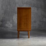 Brutalist Oak Cabinet, Belgium, 1960s