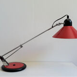 Vintage Lamp Aluminor red