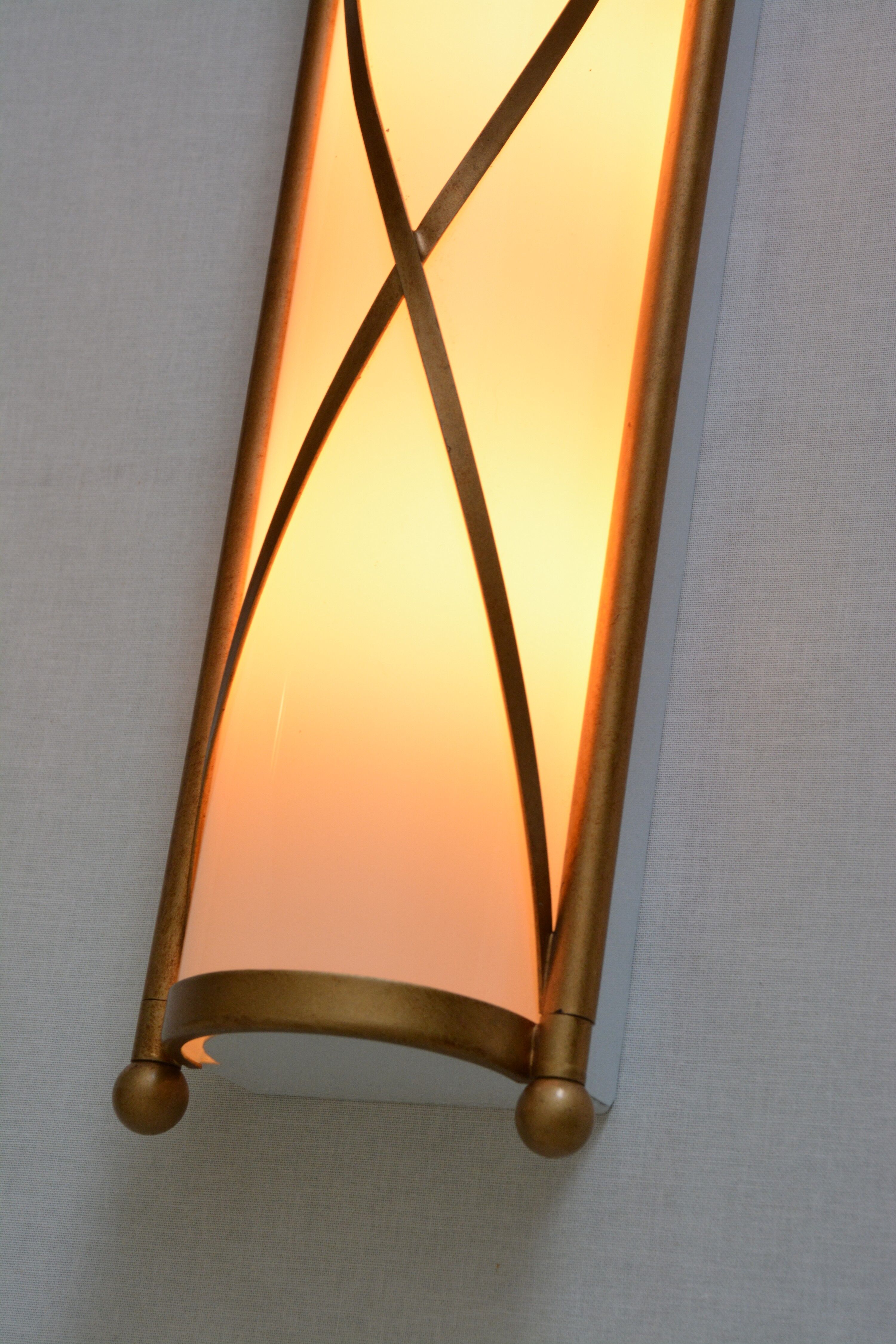 Set of 3 wall lamps by Paolo Marioni, Classical Royal