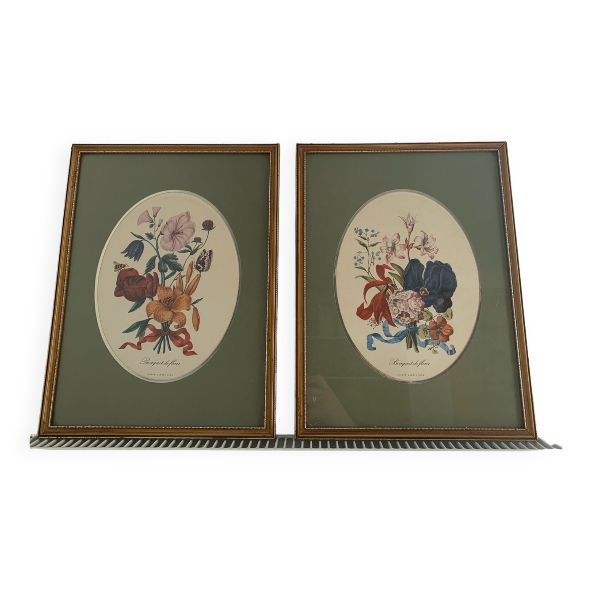 Vintage botanical boards