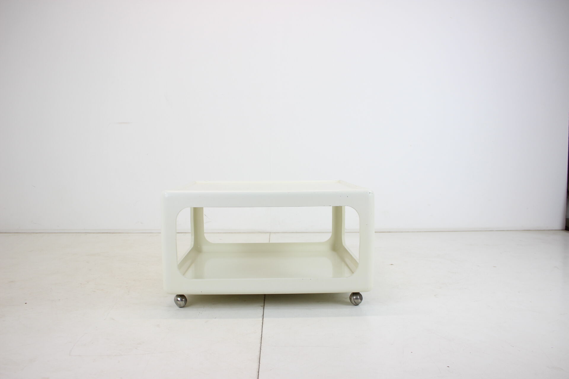 Mid-century space age coffee table, peter ghyczy and ernst moeckl, germany, 1970