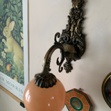 Pair of antique wall sconces