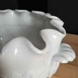 Antique white porcelain cooler from Limoges