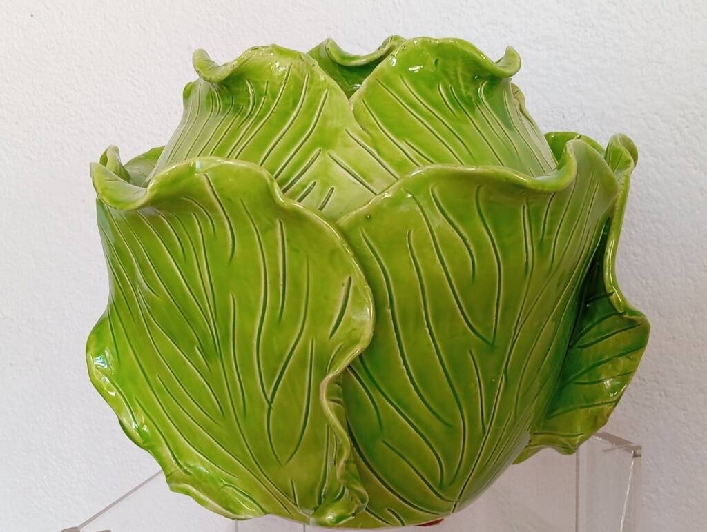 Ceramic cabbage Jean Roger