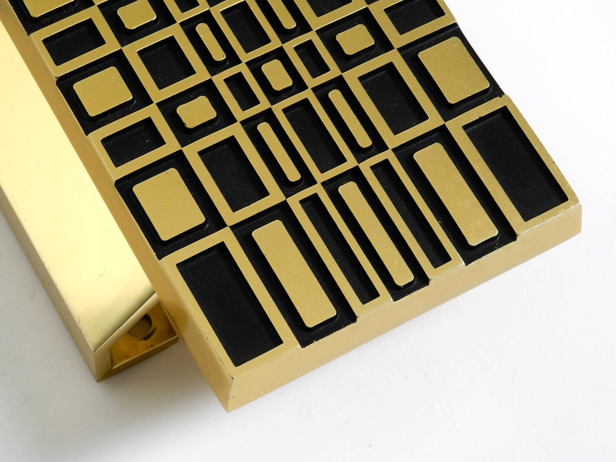 1960s Space Age abstract design door handle