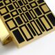 1960s Space Age abstract design door handle