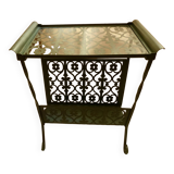 Magazine rack side table, 1950s