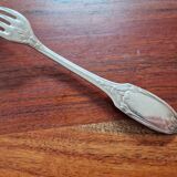Christofle - Set of 3 Marie Antoinette model table forks in silver-plated metal