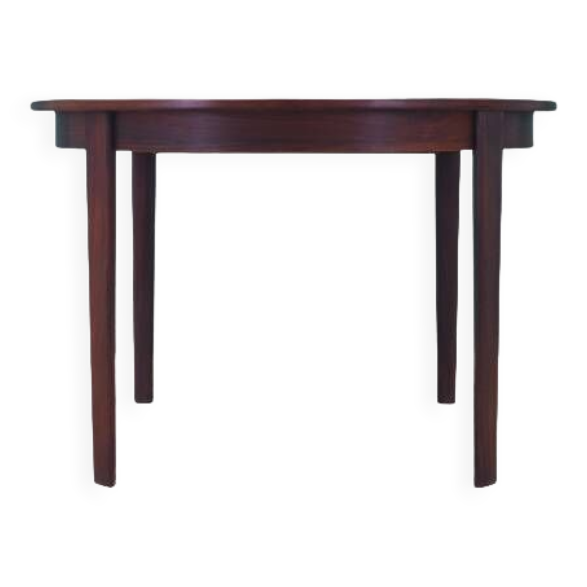 Round rosewood table, Danish design, 1960s, production: Denmark