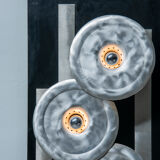 Sculptural wall lamp, Otello Ciullini - EF Viareggio, Italian, 1970s