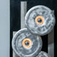 Sculptural wall lamp, Otello Ciullini - EF Viareggio, Italian, 1970s